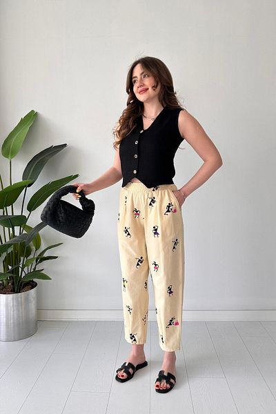 MaziButik Africa Vest Suit Black