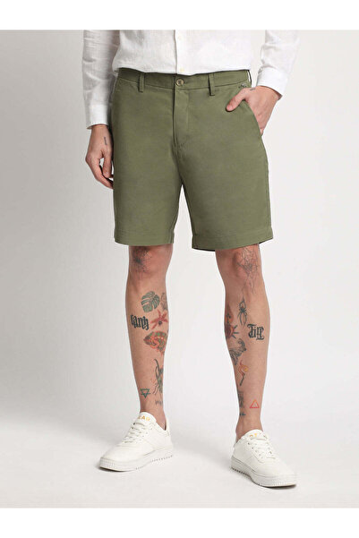 The Bear House Men's Casual Shorts – Lightweight Cotton Summer Shorts for Men with Pockets, Comfortable Fit