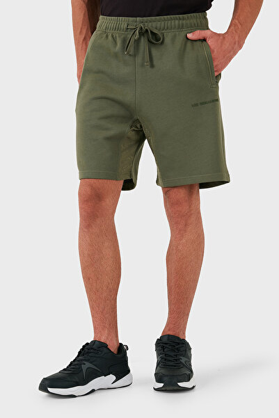 LES BENJAMINS Βαμβακερό λογότυπο Regular Fit Κοντό Ανδρικό ΚΟΝΤΟ LB24SSCLAMUSO