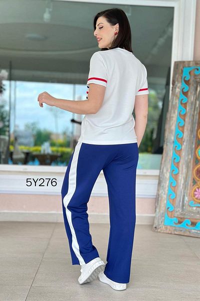 İnce Topuk Striped Modal Fabric Suit 5Y276