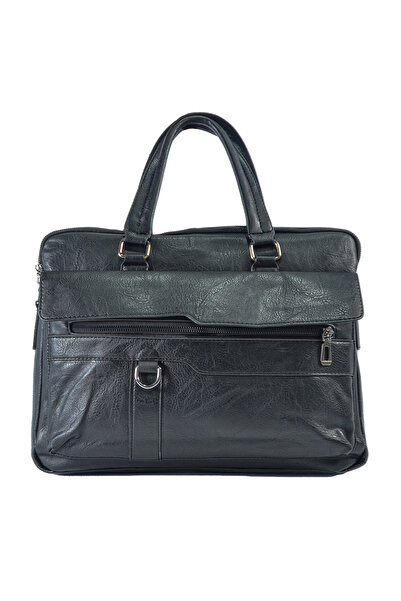 Naimeed Company Servietă bărbătească, piele ecologică, Naimeed D5448, Compani...