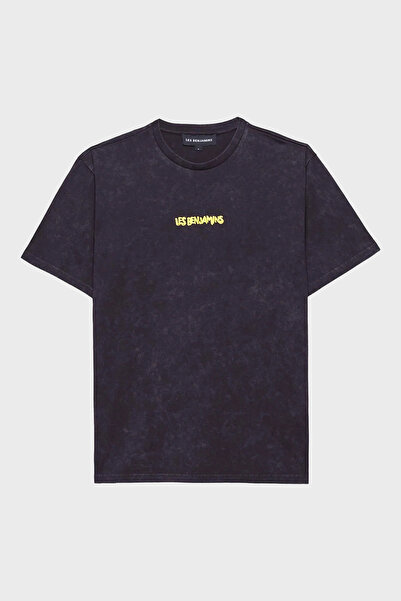 LES BENJAMINS Cotton Boxy Fit Crew Neck t Shirt t Shirt Lb24Fweapfuts