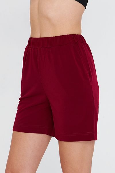 My Peak Burgundy Shorts