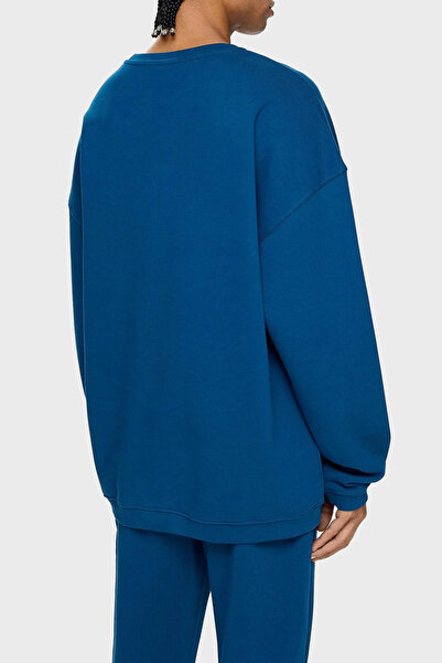 LES BENJAMINS Бавовняний оверсайз-светр з велосипедним коміром для чоловіків SWEAT LB24FWESSMUSW