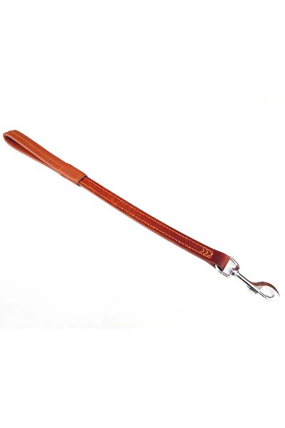 Ferrino Köpek Deri Dikişli Uzatma Gezdirme Kayış Tasma 60cm