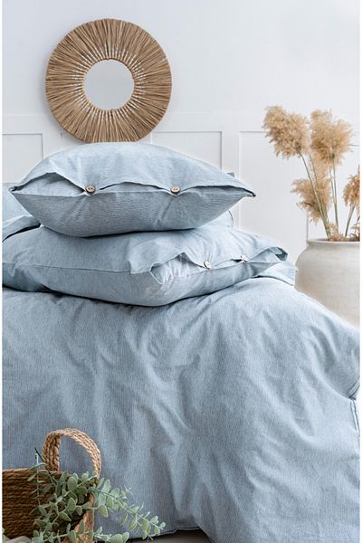 BESTİNA GOLD Σετ Παπλωματοθήκης Natural Soft Μονό (με Ελαστικά Σεντόνια)