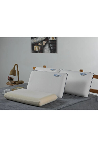 HAPPYNIGHT Lajivert Biyeli Visco Yastık 100% Orijinal 40x70x11 cm