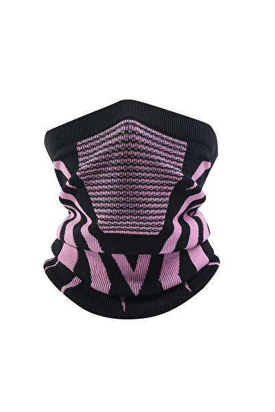 Choice غطاء للرقبة/بالاكلافا شتوي وردي بمقاس حر، قناع وجه مقاوم للرياح للتزلج...