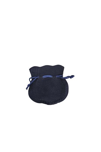 ÖZER KUTU Velvet Pouch Navy Blue 100 Pieces 8X9 (2) Size Jewelry, Gold Pouch (String & Drawstring)