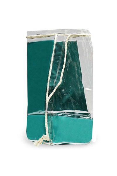 Generic Vitacelli Beach Tote Bag, Transparent PVC Handbag, Large Capacity Waterproof Swimming Beach Bag