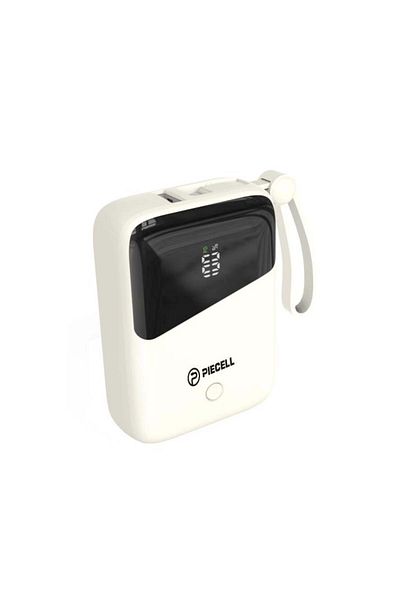 PICELL Baseus Power Bank 20000mAh 22.5W Digital Screen White