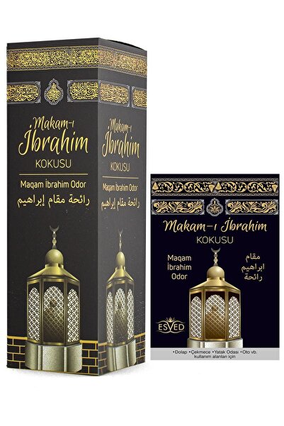 ESVED Makamı Ibrahim Kokusu Sprey 400 ml Dolap Ve Çekmece Kokusu Hediyeli