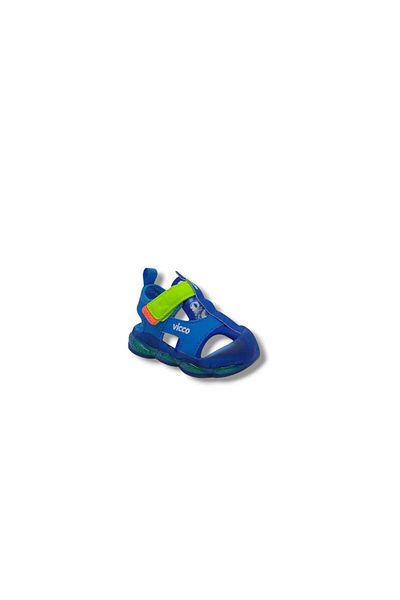 Vicco حذاء Live First Step Baby Saks باللون الأزرق الفاتح