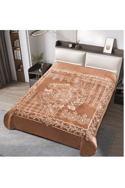 smart home Luxury winter blanket, double-sided system, single size, weight 3 kg - size 220 x 160 cm