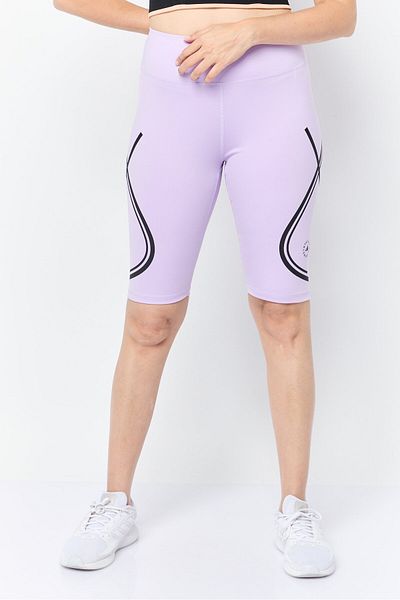 adidas by Stella McCartney Women Sportswear Fit Cycling Shorts, Lavender