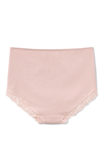 Tchibo Women Textured Highwaist Panty, Pink