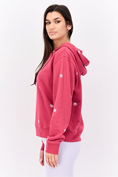 adidas Women Sportswear Fit Outdoor Sweatshirt, Pink