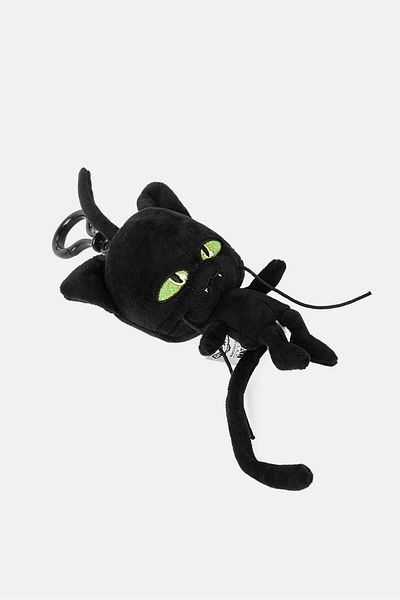 Miraculous Kwami Plagg Cat Clip-on Plush Toy