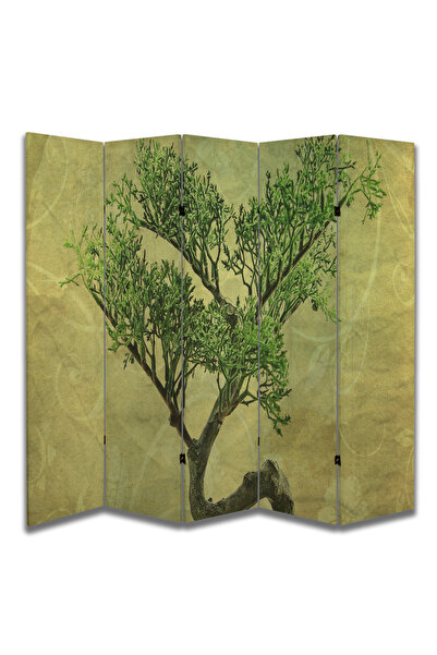 dbsanat Doğa Temalı Özel Tasarım Paravan Room Divider 180 x 200 cm