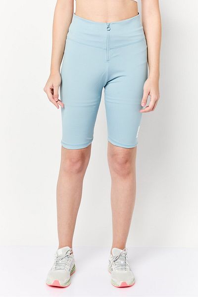 adidas Women Tight Fit Brand Logo Biker Shorts, Slate Grey