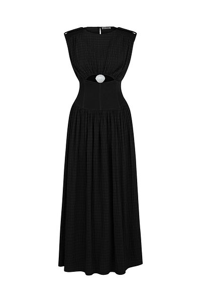 Nocturne Dress - Window Detailed