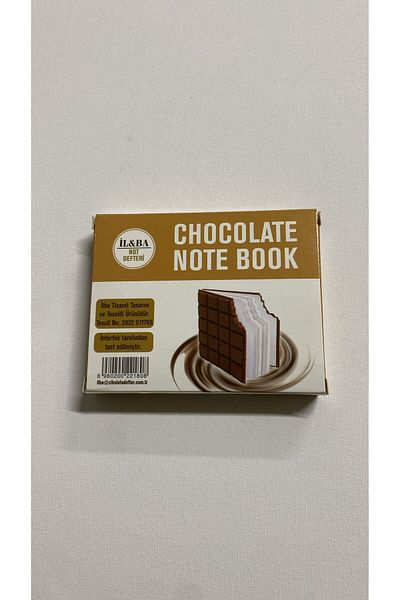 tuvval Rectangular Chocolate Scented Notebook1
