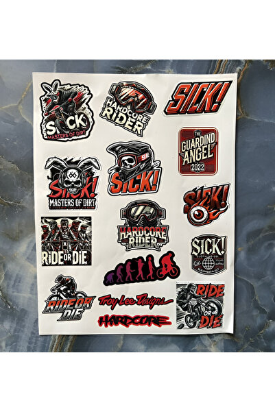 shop Karışık Bisiklet Sticker Seti