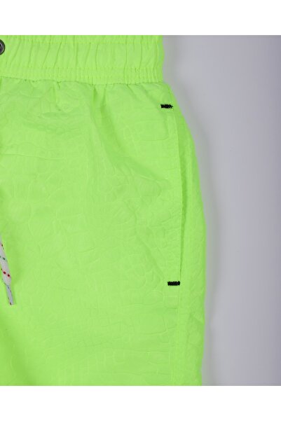 Lio20 Αγόρι Σορτς Θάλασσας-Φωσφορίνιο Πράσινο-Από 3-16 ετών