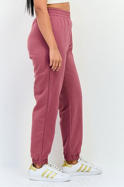 adidas Women Regular Fit Embroidered Logo Outdoor Sweatpants, Mauve