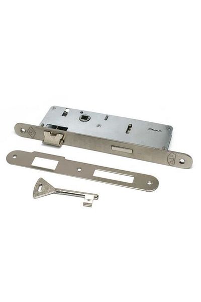 DAF 522 Wc Bathroom 40 mm Bearing Sliding Economical Oval Satin Lock