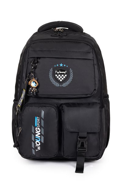 Necati Çanta Stylish and Functional Multi-Compartment Backpack Unisex