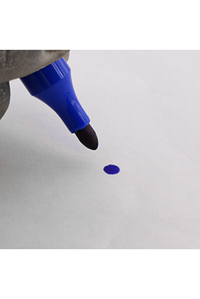 NZB Waterproof Lasting No Dead End Parcel Pen Marking Marking Blue Pen Metal Glass Sack Foil