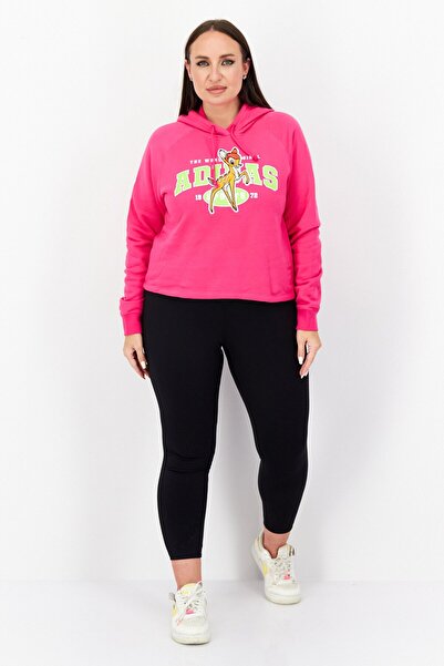 adidas Originals x Disney Women Sportswear Fit Brand Logo Hoodie, Pink