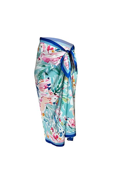 OVELIA İSTANBUL Datça Dream Satin Pareo 95*145 cm