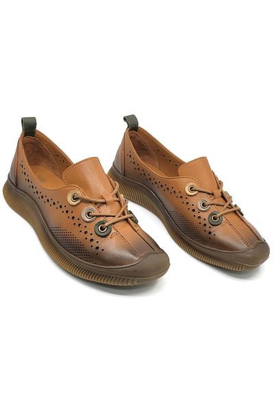 Kocamanlar Ayakkabı Orthopedic Women's Casual Shoes - Taboo - Correct Leather