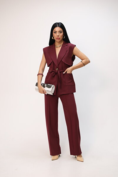 Nesil Aller Детальний жилет з поясом