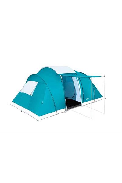 BESTWAY Pavillo 6-Person 2-Layer Tent - 490x280x200 cm - 26-68094
