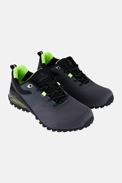 Nordland Men Lace Up Casual Shoes, Dark Grey