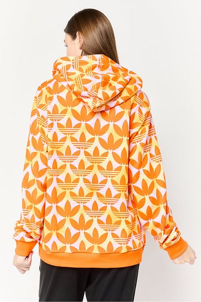 adidas Women Sportswear Fit Long Sleeve Outdoor Sweatshirt, Multicolor
