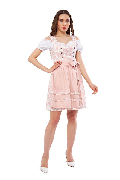 mbderoos Exquisite Dirndl "Elfi" Cotton Satin / authentic cultural quality cl...