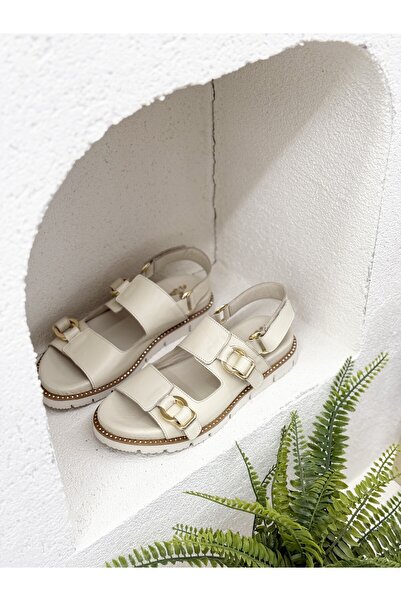 Venüs 25440013Y ДВОЙНІ ПЕТЛІ З СКІНЬКОЇ ШКІРИ САНДАЛІ ДЛЯ ЖІНОК