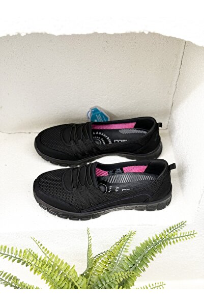 Forelli Lisa Front Elastic Orthopedic Mesh Sneaker Daily Shoes Women