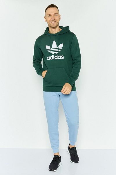 adidas Men Sportswear Fit Brand Logo Outdoor Sweatshirts, Green
