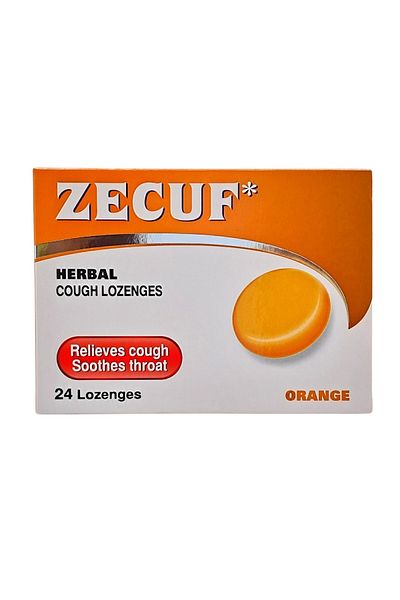 Zecuf معينات البرتقال 24 قرصًا