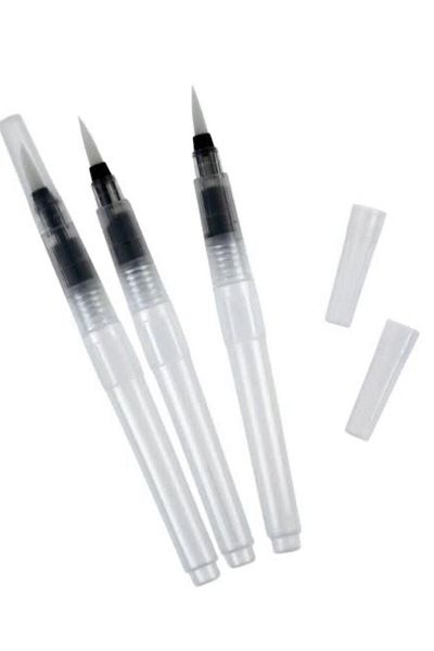 tuvval 3-Piece Brush Set with Water Reservoir
