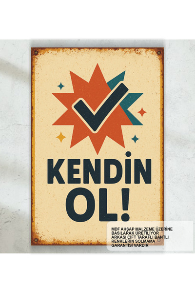 Hayat Poster Budi svoj. Citati motivacione psihologije za samorazvoj, zidni n...