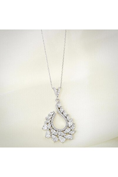 Mia Vento Effective Diamond Okyanus Rüyası Gümüş Kolye