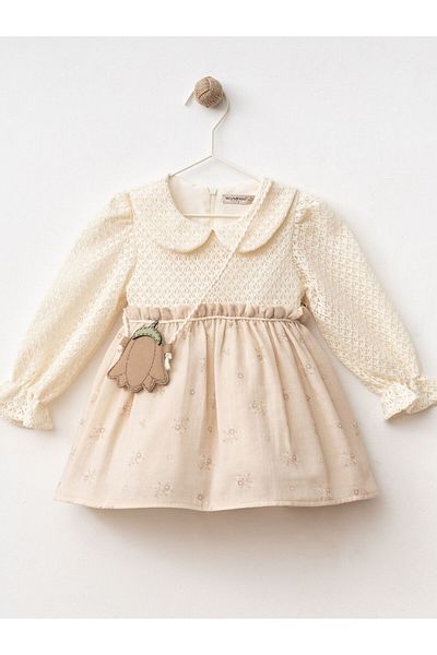 Cherrys Bebek Floral Bag Muslin Dress