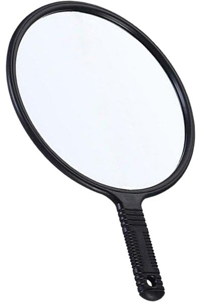 LA PERLA TECH Large Hand Mirror Makeup Mirror For Professional Salon Hair Cutting Bathroom
