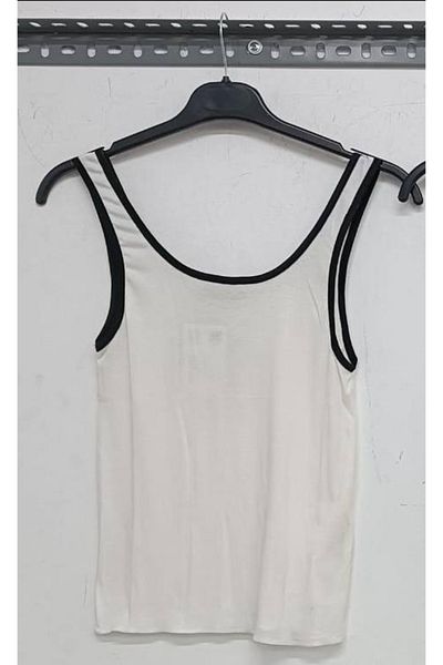 Hotfashion Strapless Athlete Bluz Ahista Ecru